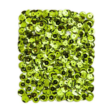 Cekiny dpCraft metalizowane 9mm, Zielone jasne 15g